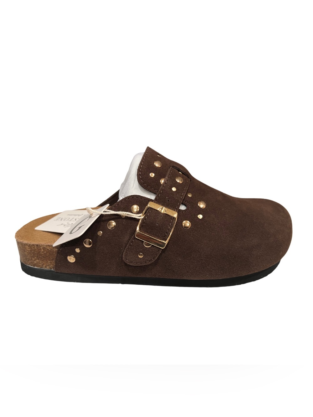 Greystone Flavia Studded Mule Clogs Size 7 NWT